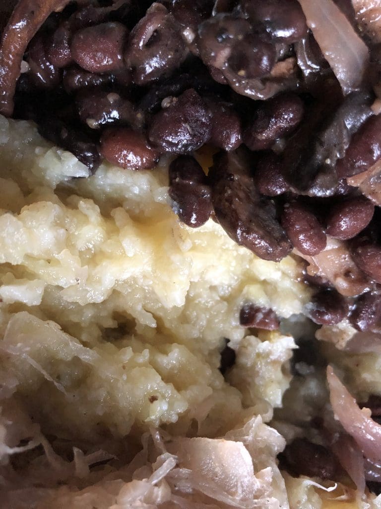 Instant Pot Sweet Mashed Potatoes and Cauliflower