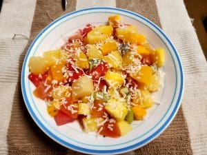tropical fruit salad by Kelly V